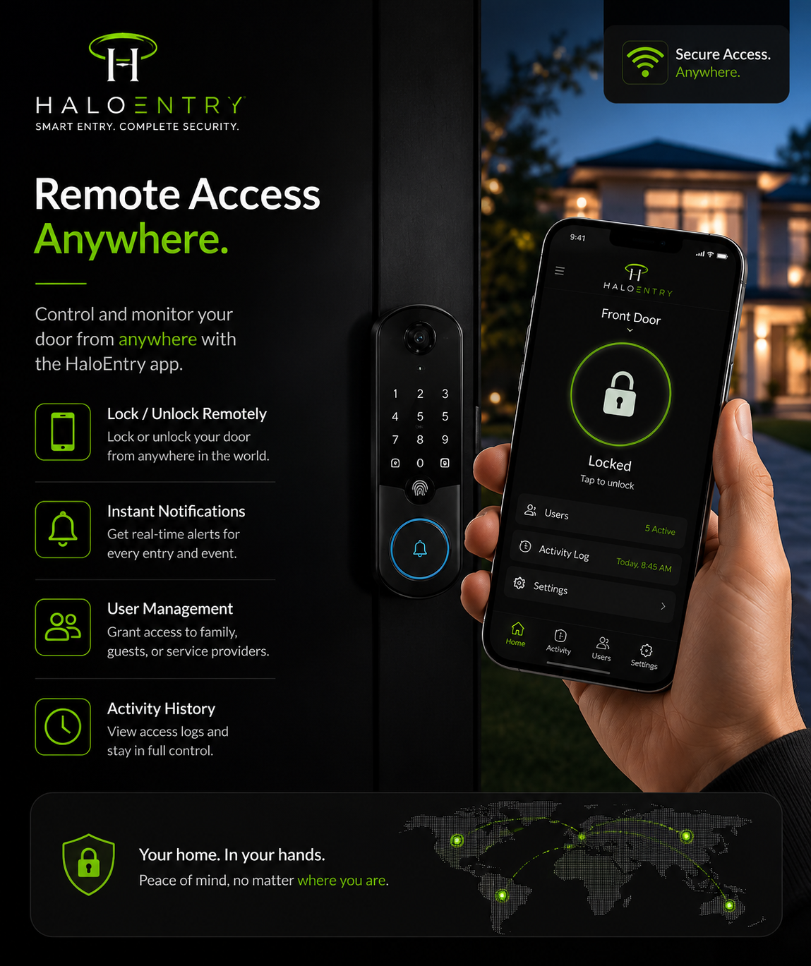 HaloEntry Elite Facial Recognition Entry System