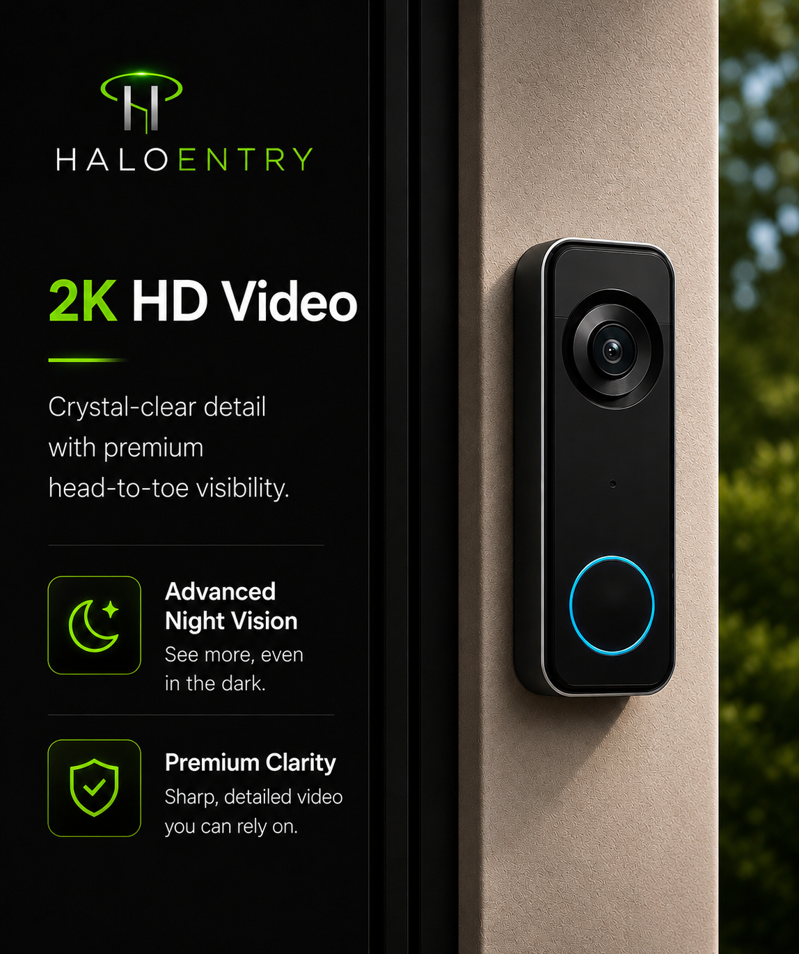 HaloEntry Smart Video Doorbell Pro