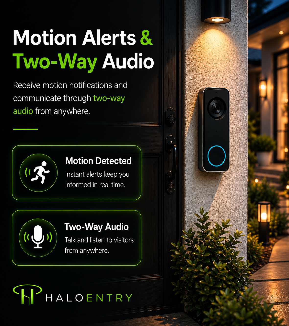 HaloEntry Smart Video Doorbell Pro