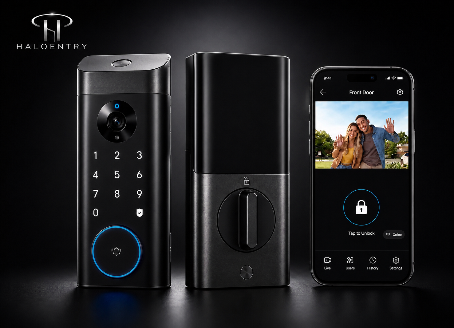 HaloEntry VisionLock Smart Video Entry System